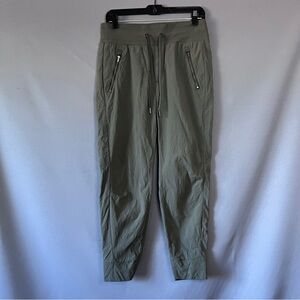 Athleta Trekkie North Jogger Olive Khaki Green Workout Pants Size 6